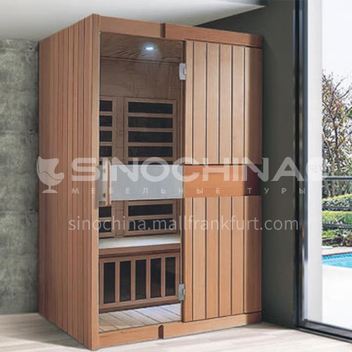 Non-standard customized multi-person sauna room Khan steam room Dry steam room equipment Sauna room customization AO-8039